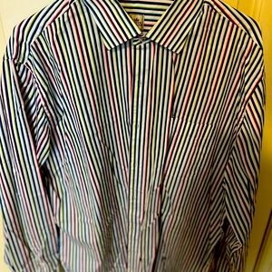 Men’s Peter Millar twill dress shirt